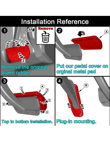 Cubierta Pedal Acelerador Honda CR-V/Civic/Accord 2017-2025