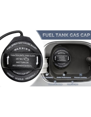 Tapa de combustible Anleecap para Audi y Volkswagen 2009-2020