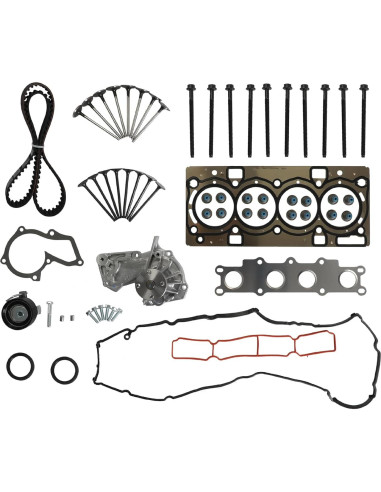 Juego de Junta de Culata y Correa de Tiempo GPQ para Ford 1.6L