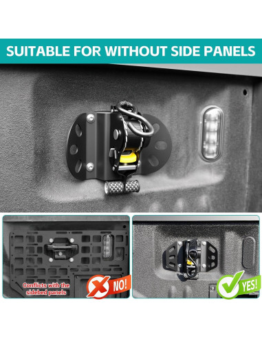 Correas de Tracción Retráctiles OUSUWO para Ford F150 2015-2025