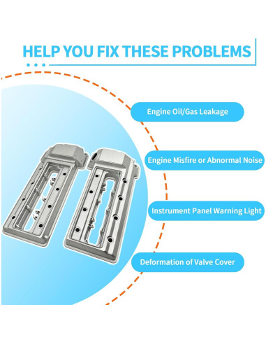 Cubierta de Válvula de Motor BZLINQUAN para BMW E38/E39 4.4L