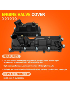 Cubierta de Válvula de Motor Phraetyson para Ford 1.6L Turbo 2