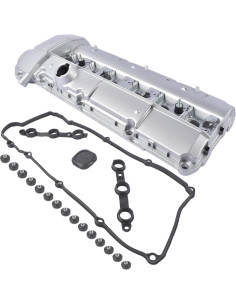 Cubierta de Válvula de Aluminio Weonefit para BMW E46 E39 E53 2