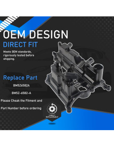 Cubierta de Válvula de Motor Aluminio YzusGomumu 1.6L Ford 2013-2019 2