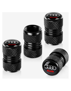 Tapas de Válvula de Neumático Xiconbao para Audi - Paquete de 4