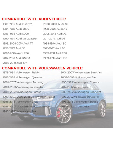 Tapa de Llenado de Aceite Manymiba OC015 para Audi y Volkswagen