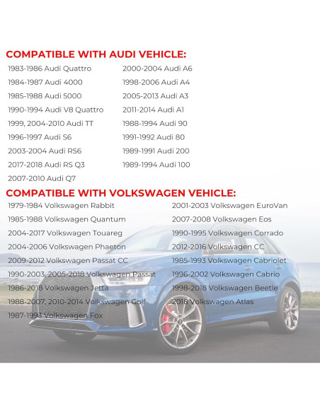 Tapa de Llenado de Aceite Manymiba OC015 para Audi y Volkswagen