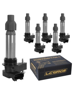 Juego de 6 Bobinas de Encendido LCWRGS para V6 Buick GMC Chevy
