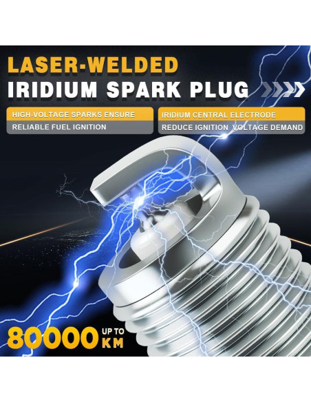 Paquete Bobina de Encendido y Bujías Iridio muge racing UF716