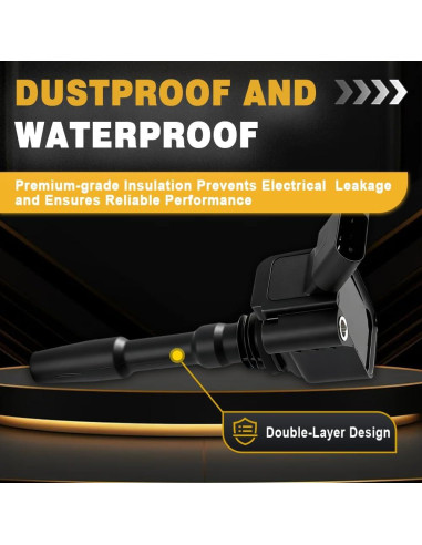 Paquete Bobina de Encendido y Bujías Iridio muge racing UF716