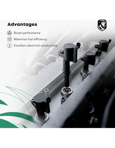 Bobinas de Encendido YHTAUTO para Ford, Lincoln, Mazda - 6 Piezas