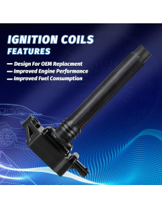 Bobina de Encendido Yikesai UF648 Compatible 3.6L V6 2