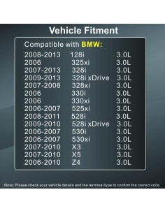 Juego de 6 Bobinas de Encendido y Bujías APDLFSC UF592 para BMW 2