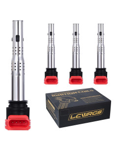 Juego de 4 Bobinas de Encendido LCWRGS para Audi y VW 2.0T