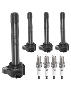 Kit de Bobinas de Encendido y Bujías NPAUTO UF712 para Honda y Acura