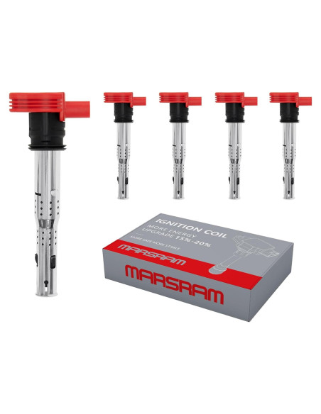 Paquete de 5 Bobinas de Encendido Marsram UF575 para VW/Audi
