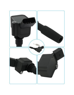 Juego de 4 Bujías de Iridio TAUTOY UF717 para VW Jetta 1.4L 2