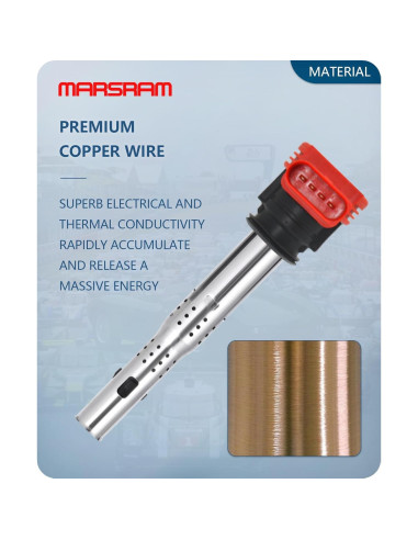 Paquete de 5 Bobinas de Encendido Marsram UF575 para VW/Audi