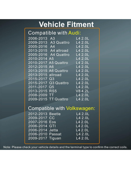 Juego de 4 Bobinas de Encendido y Bujías APDLFSC UF575