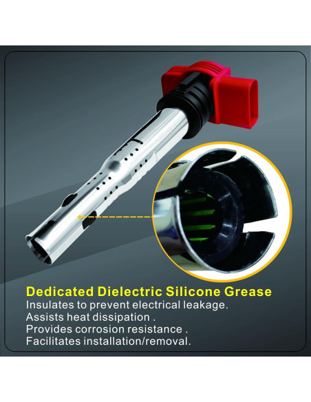 Juego de 4 Bobinas de Encendido y Bujías APDLFSC UF529