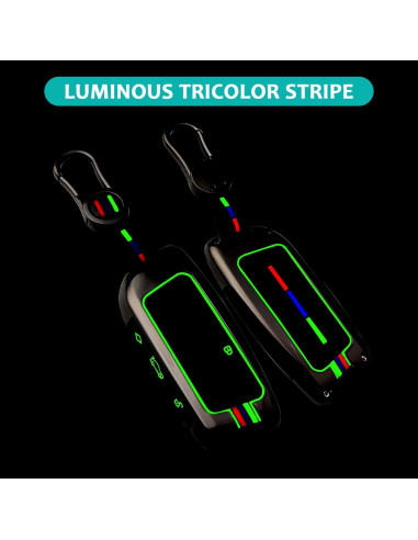 Cubierta de llavero MILD EAST para BMW 2023-2025 Gunmetal-CF