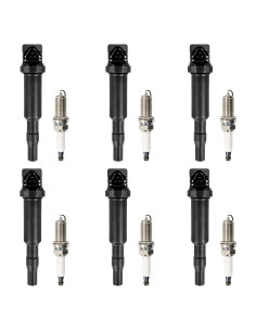 Juego de 6 Bobinas de Encendido TEMSONE para BMW 3.0L
