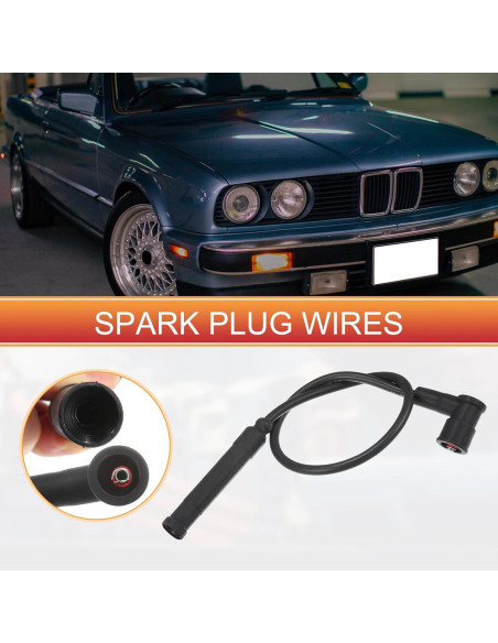 Cable de Bujía de Encendido ACROPIX 7mm para BMW E30 E36 - 5 Piezas