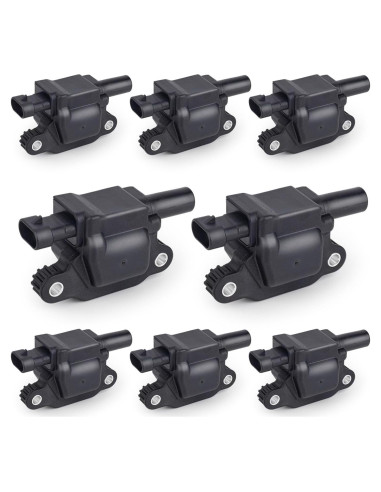 ENA Juego de 8 Bobinas de Encendido Cuadradas para Chevrolet y GMC