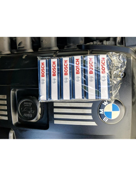 Juego de bujías de platino Bosch para BMW - 6 piezas