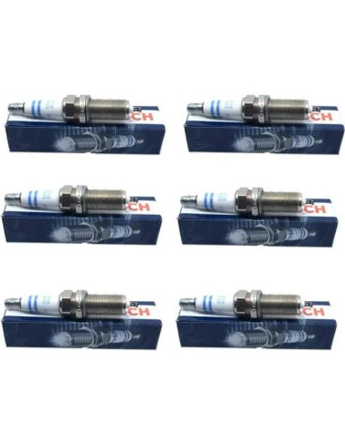 Juego de bujías de platino Bosch para BMW - 6 piezas