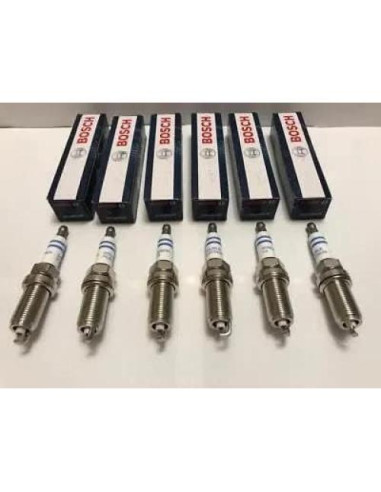 Juego de bujías de platino Bosch para BMW - 6 piezas
