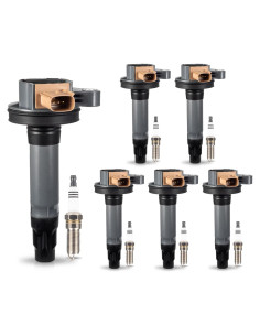 Juego de 6 Bobinas de Encendido y Bujías Iridio ENA 3.5L Ford