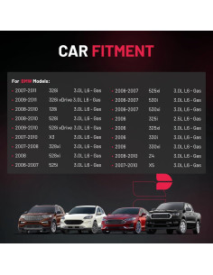 Bobinas de Encendido y Bujías BDFHYK para BMW 6 Piezas 2