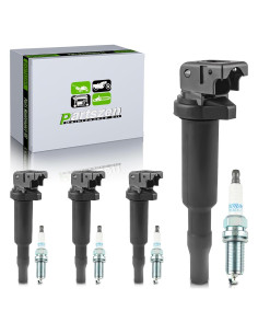 Juego de 4 Bobinas de Encendido y Bujía Iridio Partszen