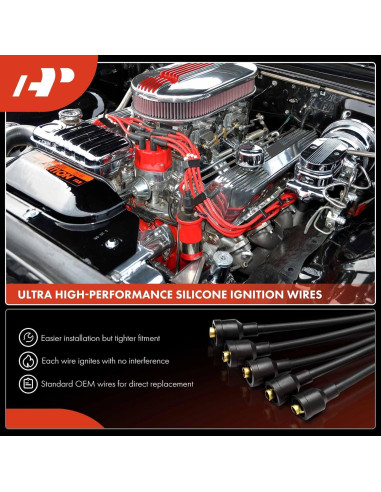 Cables de Bujía A-Premium para Subaru 2.2L 2.5L 2003-2006