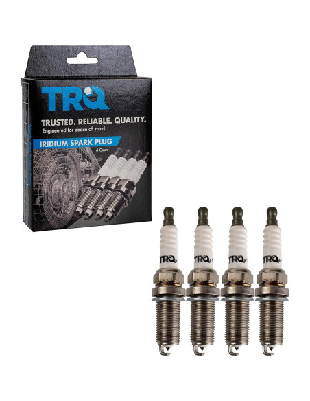 Juego de Bujías TRQ para Varios Modelos de Autos - 4 Piezas