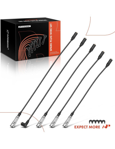Cables de Bujía de Encendido A-Premium 7mm para Audi y VW