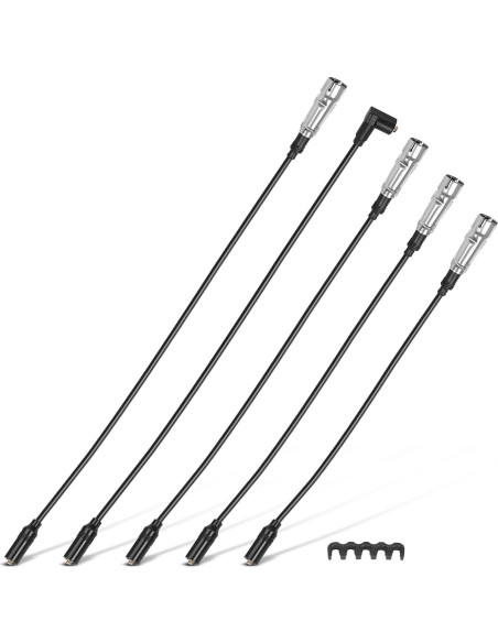 Cables de Bujía de Encendido A-Premium 7mm para Audi y VW