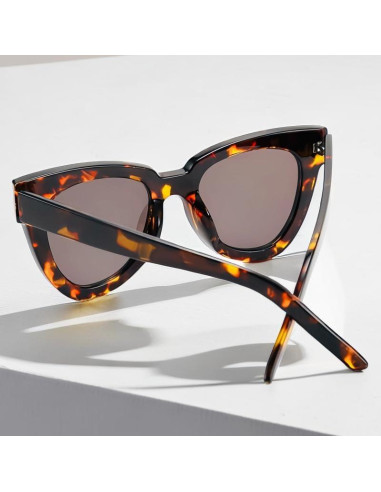 Gafas de sol ojo de gato Dulier UV400 carey y gris