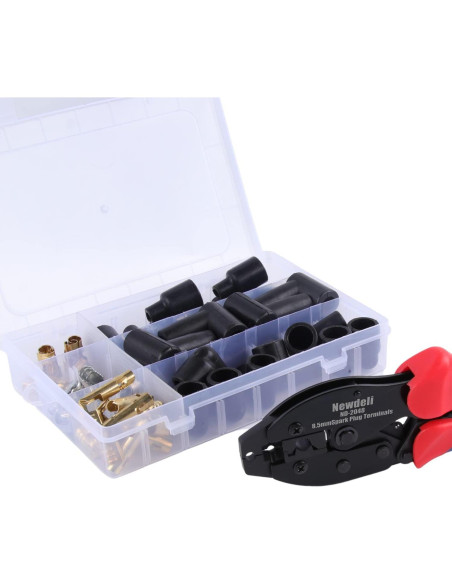 Juego de Crimpadora de Cables de Bujía Newdeli 25 Piezas