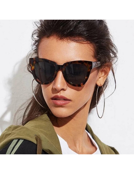 Gafas de sol ojo de gato Dulier UV400 carey y gris Gafas de sol ojo de gato Dulier UV400 carey y gris