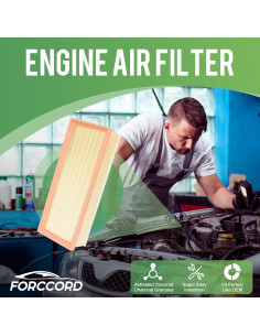 Filtro de aire de cabina y motor Forccord CF11179 CA10522 2