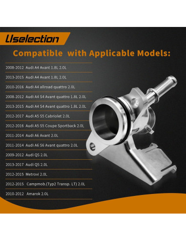 Brida de Manguera de Refrigerante Aluminio Uselection 7.99 cm