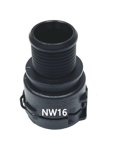 Conector de Manguera de Refrigerante FEEDUN NW16 22.2mm