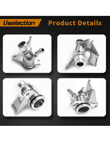 Brida de Manguera de Refrigerante Aluminio Uselection 7.99 cm