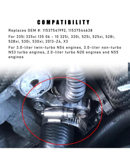 Kit de Conexión de Manguera de Agua Dickno Aluminio 4.29x5.41cm