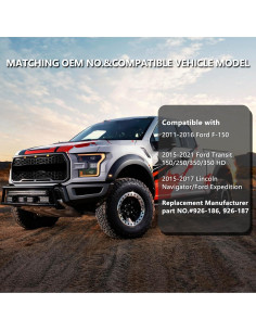 Kit de Línea de Refrigerante Turbo ZAIGANMA 926-186/187 para Ford 2