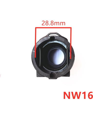 Adaptador de Conector de Manguera de Refrigerante FEEDUN NW16 para BMW