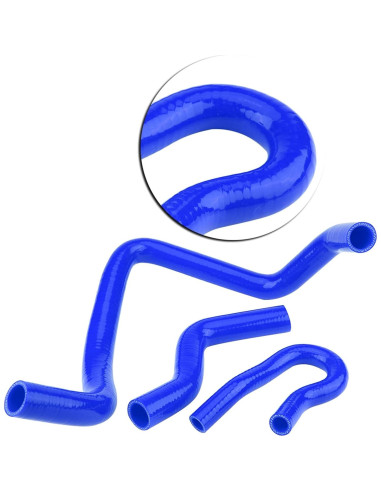 Kit de Mangueras de Radiador de Silicona 9 Piezas Keenso D15 D16
