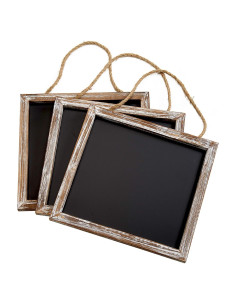 Cartel de Pizarra Colgante Magnético Barnyard Designs 28x25cm - 3 Paquetes